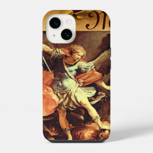 St. Michael the Archangel Monogram iPhone 14 Hoesje
