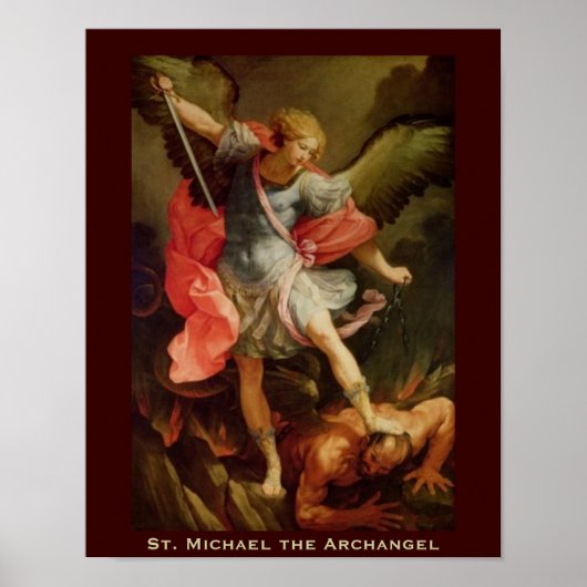 St. Michael the Archangel Poster (Voorkant)