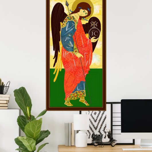 St. Michael the Archangel Poster (Thuiskantoor)