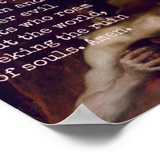 St Michael the Archangel Poster (Hoek)