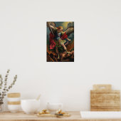St. Michael the Archangel Poster (Keuken)