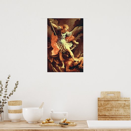 St. Michael the Archangel Poster (Keuken)