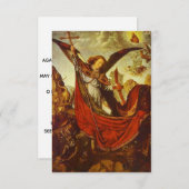 St Michael the Archangel Prayer Card (Voorkant / Achterkant)