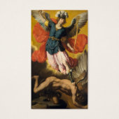 St. Michael the Archangel Prayer Heilige Kaart (Voorkant)