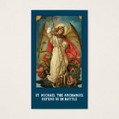 St. Michael the Archangel Prayer Heilige Kaart (Voorkant)