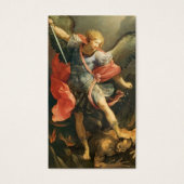 St. Michael the Archangel Prayer Heilige Kaart (Voorkant)