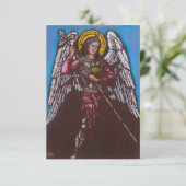 St. Michael the Archangel Prayer Kaart (Staand voorkant)