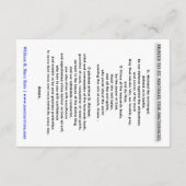 St. Michael the Archangel Prayer Kaart (Achterkant)