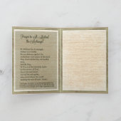 St. Michael the Archangel Prayer Kaart (Binnen)