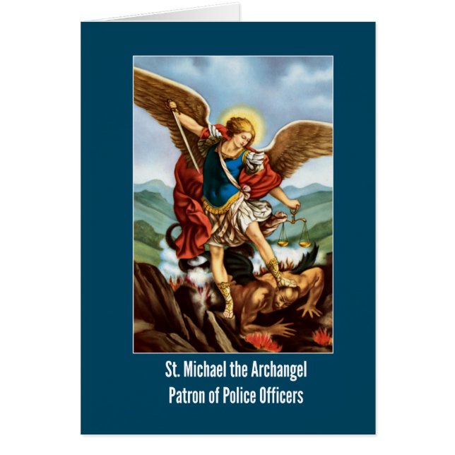 St. Michael the Archangel Prayer Saint Policemen (Voorkant)