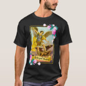 St. Michael the Archangel Protector katholieke ker T-shirt (Voorkant)