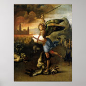 St. Michael the Archangel - Raphael Poster (Voorkant)
