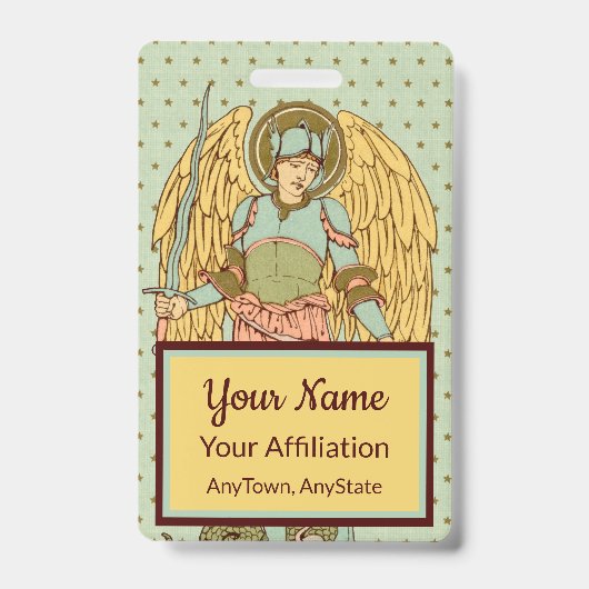 St. Michael the Archangel (RLS 12) Badge (Voorkant)