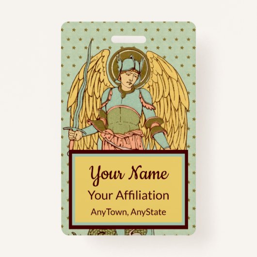 St. Michael the Archangel (RLS 12) Badge (Voorkant)