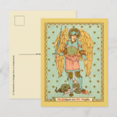 St. Michael the Archangel (RLS 12) Briefkaart (Voorkant / Achterkant)