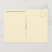 St. Michael the Archangel (RLS 12) Briefkaart (Achterkant)