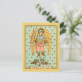 St. Michael the Archangel (RLS 12) Briefkaart (Staand voorkant)