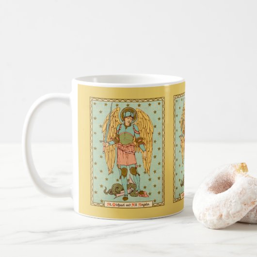 St. Michael the Archangel (RLS 12) Koffiekoffie Mo Koffiemok (Met donut)