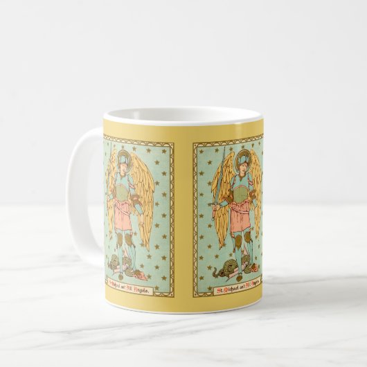 St. Michael the Archangel (RLS 12) Koffiekoffie Mo Koffiemok (Voorkant links)