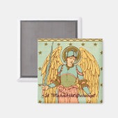St. Michael the Archangel (RLS 12) Magneet (Voorkant / Achterkant)