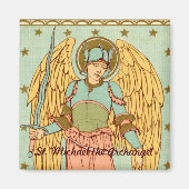 St. Michael the Archangel (RLS 12) Magneet (Voorkant)