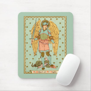 St. Michael the Archangel (RLS 12) (Stijl 1) Muismat