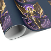 St. Michael the Archangel Roman rooms-katholiek Cadeaupapier (Rol Hoek)