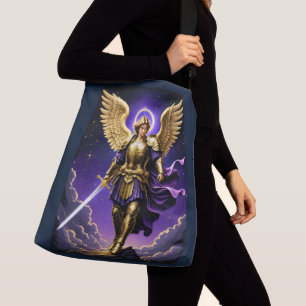 St. Michael the Archangel Roman rooms-katholiek Crossbody Tas