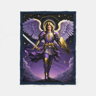 St. Michael the Archangel Roman rooms-katholiek Fleece Deken