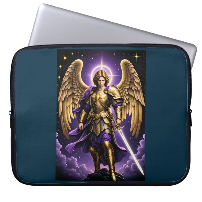 St. Michael the Archangel Roman rooms-katholiek Laptop Sleeve (Voorkant)