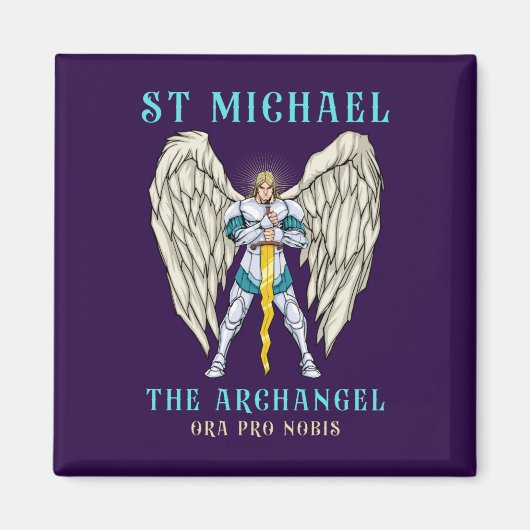 St. Michael the Archangel Roman rooms-katholiek Magneet (Voorkant)