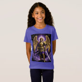 St. Michael the Archangel Roman rooms-katholiek T-shirt (Voorkant volledig)