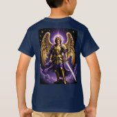 St. Michael the Archangel Roman rooms-katholiek T-shirt (Achterkant)