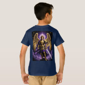 St. Michael the Archangel Roman rooms-katholiek T-shirt (Achterkant volledig)