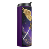 St. Michael the Archangel Roman rooms-katholiek Thermosbeker (Gedraaid links)