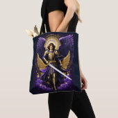 St. Michael the Archangel Roman rooms-katholiek Tote Bag (Dichtbij)