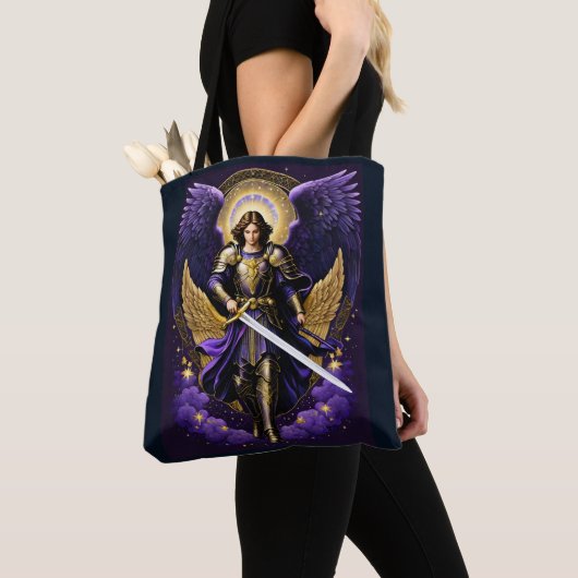 St. Michael the Archangel Roman rooms-katholiek Tote Bag (Dichtbij)
