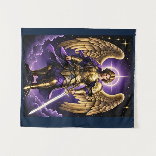 St. Michael the Archangel Roman rooms-katholiek Wandkleed (Voorkant (horizontaal))