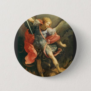 St. Michael the Archangel Ronde Button 5,7 Cm