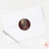St. Michael the Archangel Ronde Sticker (Envelop)