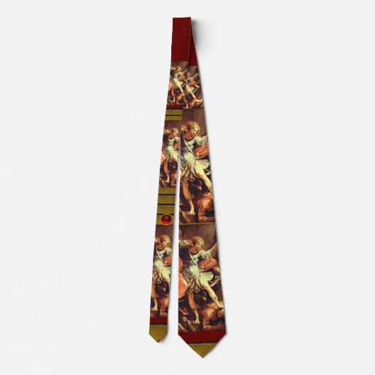 St. Michael the Archangel, Ruby Stropdas (Achterkant)