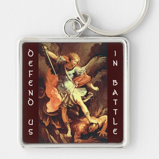 St. Michael the Archangel Sleutelhanger (Voorkant)