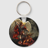 St. Michael the Archangel Sleutelhanger (Voorkant)