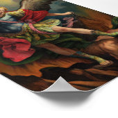 St. Michael the Archangel Small Poster (Hoek)