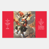 St Michael the Archangel Stickers (Voorkant)