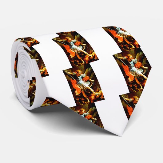 St Michael the Archangel Stropdas (Opgerold)