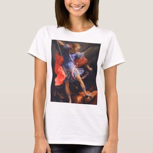 St Michael The Archangel T-shirt (Voorkant)