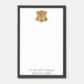 St. Michael the Archangel Traditional katholiek Post-it® Notes (Voorkant)