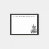 St. Michael the Archangel Traditional katholiek Post-it® Notes (Voorkant)