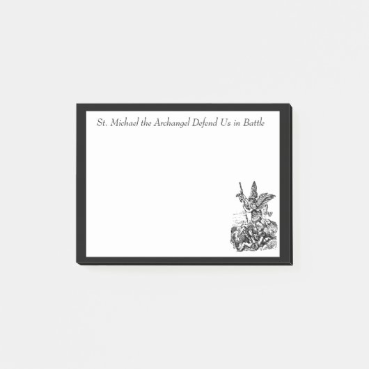 St. Michael the Archangel Traditional katholiek Post-it® Notes (Voorkant)